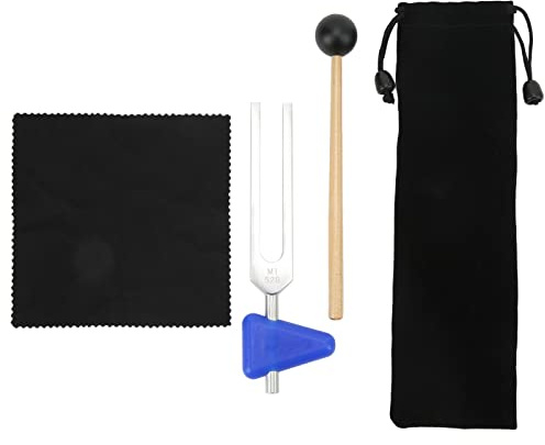 Präzises 528-Hz-Vibrations-Stimmgabel-Kit, Leicht Tragbar für Yoga-Meditation, Stressabbau (528Hz)