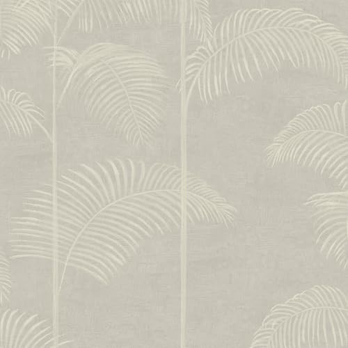 LOOKS BY WOLFGANG JOOP Vliestapete Palm Deluxe Beige 10mx53cm | | Einfach anzubringen und zu Entfernen 1005 x 53