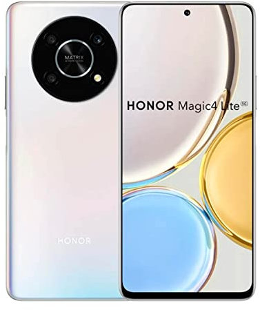 Honor Magic4 lite 5g any nx1 128 gb dual sim 6.81 octa core titanium silver (Reconditionné)