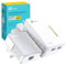 TP-Link TL-WPA4221 KIT AV600 Powerline Adapter WiFi Extender Kit, WiFi N300, Ethernet Ports, TP-Link Powerline Adapter, Powerline WiFi Extender, Powerline Network Adapters, UK Plug, Plug & Play
