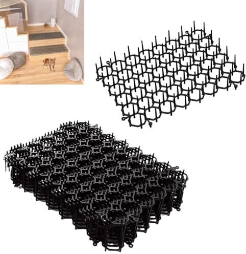 LiJuanWang Tapis Anti Chat,6 pièces Grillage Chat,20 x 15 cm Tapis Dissuasif pour Chat Tapis Dissuasif pour Chat Interieur,Anti Chat Pic Anti Chat, Répulsif Chat Chien Grillage Chat