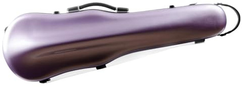 Geigenkoffer 4/4-3/4-Größe Ultraleichter Hartschalenkoffer Aus Hybrid-Carbonfaser Mit Abnehmbarem Nackenpolster Und Zusätzlicher Tasche