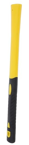 Lurrose Hammer Kit Replacement Handle for Hammers and Mallets, Ppr Plastic Grip, Robust Shock-reducing Design for Heavy Duty Repair Work