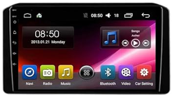 Radio Macchina Touch Screen per Mitsubishi Xpander 2021 2022 Ips Touchscreen, Auto Stereo Radio con Bluetooth/Gps/Controllo Vocale/Mirror Link/Aux, 8 Nucleo 8G+256G