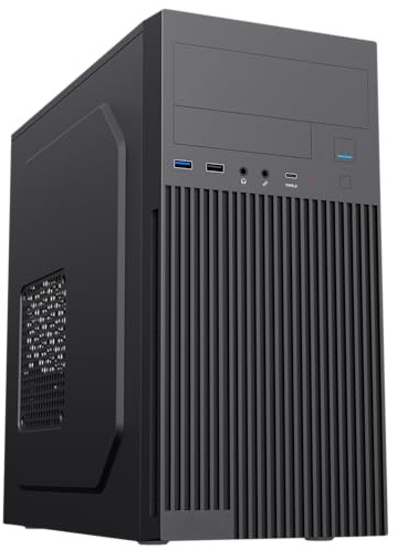 Itek Boîtier Pilot Z23 Lite – 23L – Mini Tour mATX avec Alimentation 500W – Type-C – USB 3.0 et USB 2.0