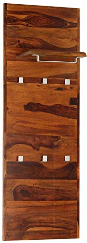 vidaXL Wandgarderobe Massivholz Akazie 118×40 cm