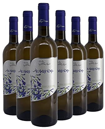 Antonello Cassarà JACARANDA Sauvignon Blanc Terre Siciliane IGP - VINO BIANCO- 6 BOTTIGLIE da 0,75L