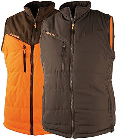 Somlys Multi-Hunt 417 Wende-Steppweste, Orange, L