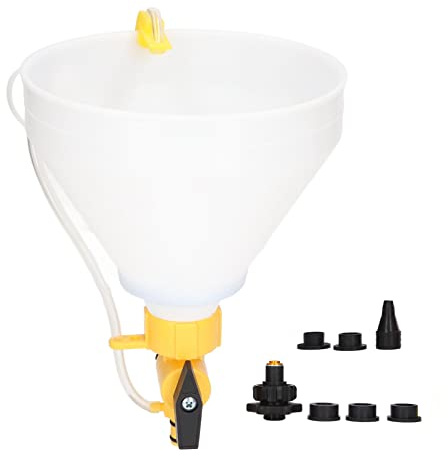 Kit D'entonnoir de Remplissage de Liquide de Refroidissement de Radiateur de Voiture, Entonnoir de Système de Refroidissement D'entonnoir de Liquide de Refroidissement D'ABS