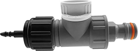 Cost Wise outdoor garden automatic irrigation watering micro 4/6mm dripper pipe link to universal click garden hose connector with flow control valve