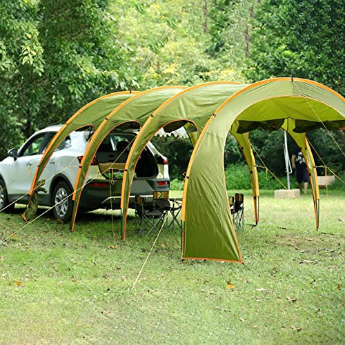 Auto Stamm Zelt Outdoor Selbst-Fahren Tour BBQ Camping Auto Schwanz Verlängerung Zelt Sonnenschirm Regendicht Hinten Zelt Markise Für Autos SUVs