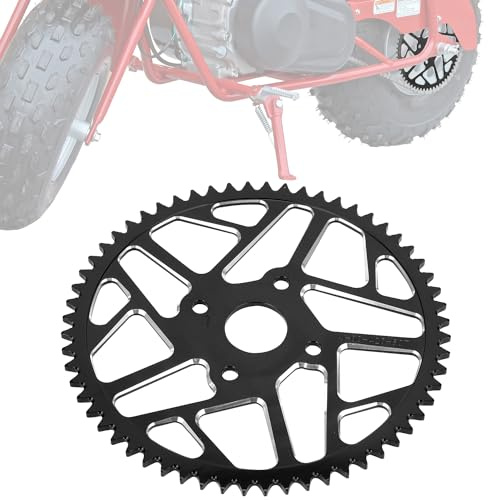 IUVWISN 60T 420 Chain Sprocket 40/41/420 40MM Bore Rear Drive Wheel Sprocket CNC for CT200U CT200U-EX BT200X Baja Warrior Predator 212cc 196cc Go Kart Trail 200 MB165 MB200 Mini Bike Black