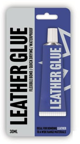 Leather Glue, Special Fabric Adhesive for Leather Craft, Shoe Repair, Furniture Upholstery, DIY | Strong Bonding Permanent Clear Washable for Genuine Clothing Bags Seats Sofa and PU (1)