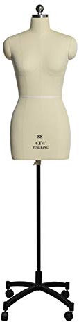 Schaufensterpuppe, Halbkörper, weiblich, ansteckbare Schneiderpuppe zum Nähen und Rekonstruieren von Kleidung in Schneiderwerkstätten, Verstellbarer Torso-Schneiderpuppe (XX-Large