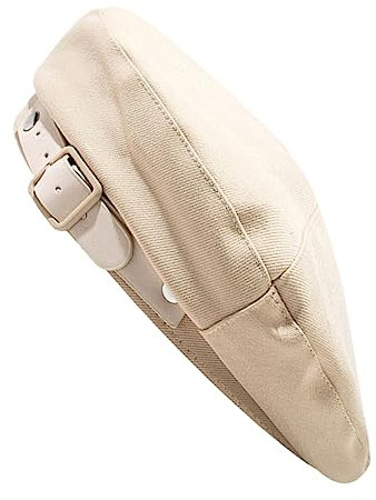 Solide Baskenmütze Für Damen Französischer Stil Vintage-Sonnenhut Winddicht Outdoor-reisekappe Für Besondere Anlässe