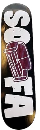 Deck Logo 8.25 - Lila - Sofa Skateboards
