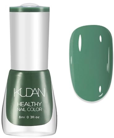 Matcha Grün Nail Polish - 8ML Klassischer Einfarbiger Nagellack, Schnelltrocknend & Langanhaltend ungiftige Regulärer Nagellacke Ohne UV-Lampe, Chip Resistant für Maniküre DIY Nail Art (Matcha Green)