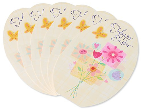 American Greetings Easter Cards with Envelopes, Touch of Springtime (6-Count)