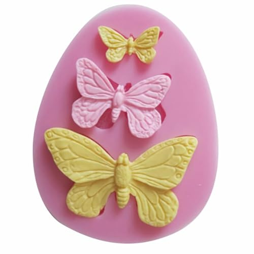 Silikon-Backform Schmetterling Form Silikon Kuchen Fondant Schokoladenformen DIY Machen Süßigkeiten Backen Dekorieren Werkzeug Für Hausgemachte Schokolade Werkzeuge Seife Kerze Gelee Pudding
