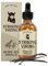 Striking Viking Aceite de barba para hombres - Fórmula orgánica natural con aceites de árbol de té, argán y jojoba para hombres - Promueve el crecimiento, suaviza e hidrata (vainilla)