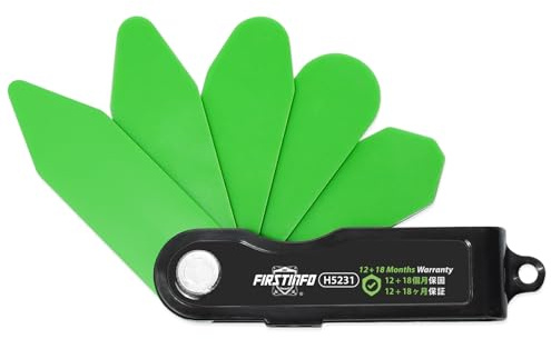 FIRSTINFO Patented 5-in-1 Folding Silicone Caulk Scraper Spatula Sealant Finishing Tool Smooth Caulk Tool