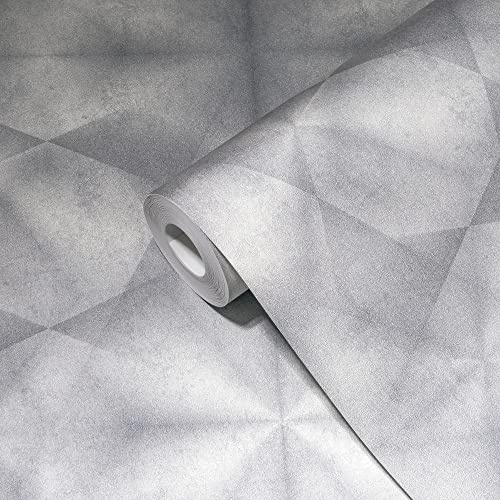 Livingwalls My Home 386922 Papier peint intissé pour salon Gris clair 10,05 x 0,53 m