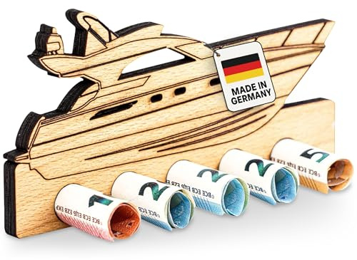 DARO Design - Yacht, Boot, Reise - Geldgeschenk Holz