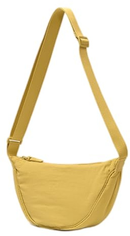 Borsa a Tracolla,Borsa a Tracolla per Donna Borsa a Tracolla Piccola in Nylon a Mezzaluna Morbida Borsa a Tracolla Casual Borsa a Tracolla Zaino a Tracolla