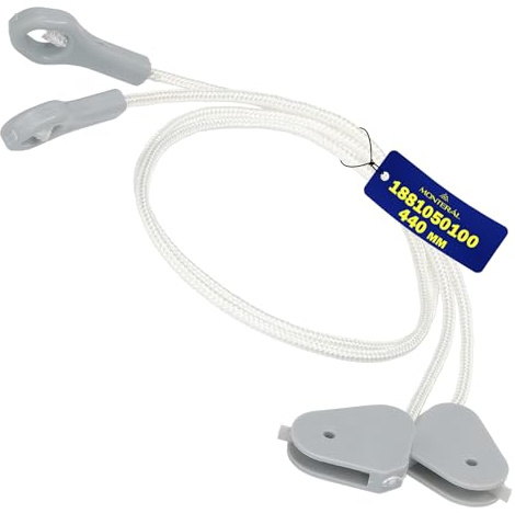 2 Pièces Câble de Ressort pour Lave Vaisselle Porte Longueur 440 mm avec le Code Original 1881050100 pour Arcelik pour Beko - Kit Réparation Charniere Lave-Vaisselles - Garantie de 10 Ans - MONTERAL