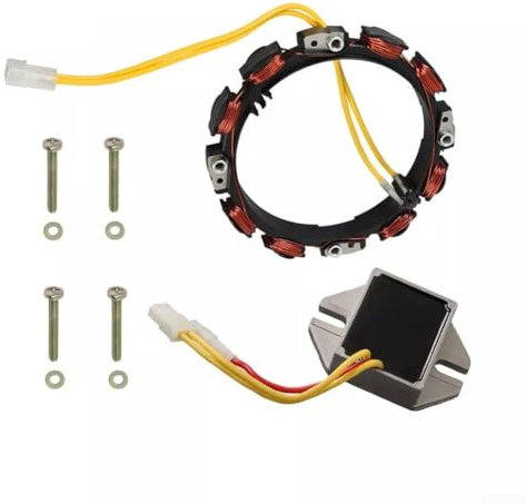 696458 Lichtmaschine Stator, Spannungsregler/Gleichrichter, Gleichrichter Starter Teile für Stator Lichtmaschine 696458 393295 10/16 Amp geregelt ​21A977-0115-E1