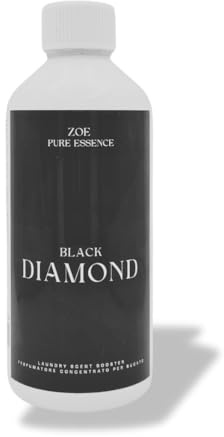 Profumatore Bucato Lavatrice, Ammorbidente Lavatrice o Sostituzione, Essenza Bucato, Profumatore Concentrato, Black Diamond 500ml