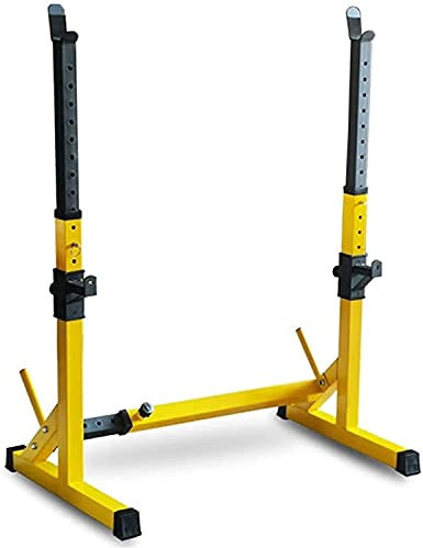 Langhantelablage, Kniebeugenständer, Bankdrückablage, Multifunktions-Kniebeugenablage, Gewichtheben, Langhantelablage, verstellbarer Kniebeugenständer, Dip-Station, Hantelbank, Heim-Fitnessstudio, Fit