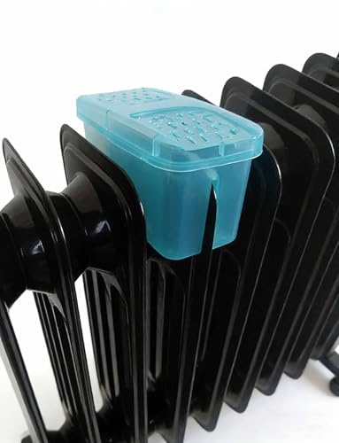 Caja humidificador de radiador para calentador lleno de aceite, plástico resistente al calor, almacenamiento de agua de gran capacidad, alivia el aire seco