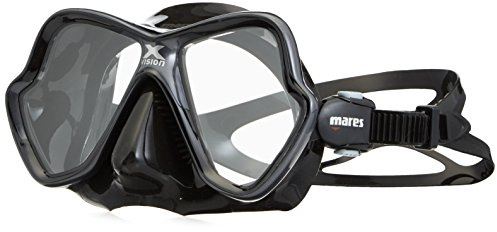 Mares Mask X-Vision dykmask, svart, en storlek