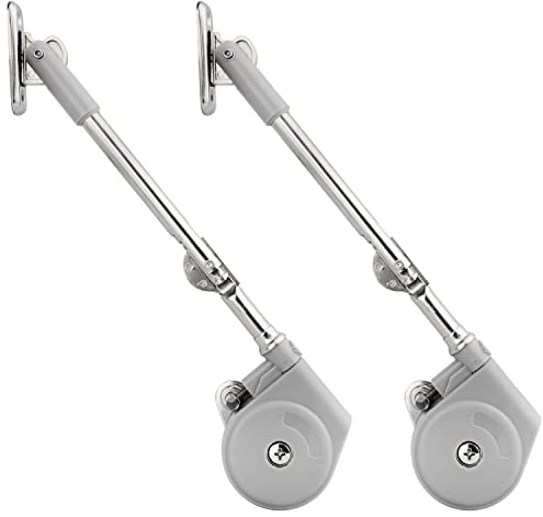 Morinbo Toy Box Soft Close Hinges, Lid Stay 105 Degree Open with Soft Close, Lid Support for Toy Box and Upward Top-Opening Flap Doors, Easy to Install (Pack of 2)