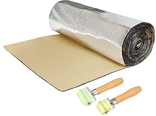 QUARKZMAN 197mil 6.46sqft Auto Marmitta Calore Suono Acustico Isolante Tappetino 60'' x 40'' 152x100cm (Rotoli)