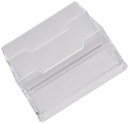 EXCEART Kleiner Aufbewahrungsbox- Aus Acryl für Visitenkarten Design für Den Einsatz Im Büro