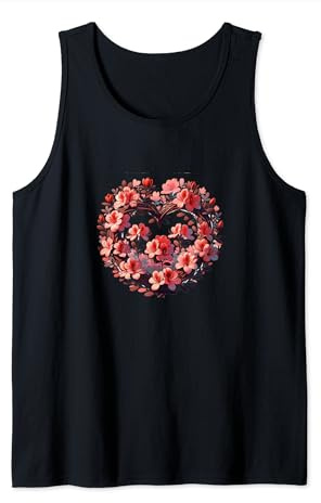 Azalea Bush Flowers Art Azalea flower Tank Top