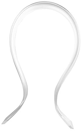 Ciieeo Kopfhörerständer Kreativer Headset Halter Für Gaming Transparente U-Form Und Platzsparend Für Zuhause Büro