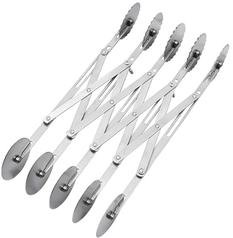 Bohany Cortador de pizza, rueda de corte de pasta, herramienta para cortar pasta, rueda de corte de raviolis ajustable, cortador de para hornear pasteles, gofres y lasaña en la cocina