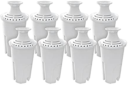 TFixol Ricambio filtro acqua standard per brocche e distributori Bianco