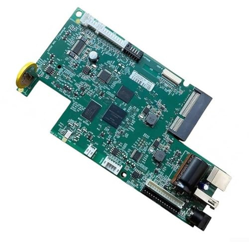 Carte logique principale pour Zebra ZD421, P1112640-014 - Carte de circuit imprimé de rechange avec USB 2.0 et Ethernet, prise en charge double résolution 203 dpi 300 dpi, durabilité de qualité