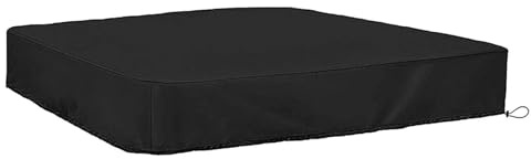 Sandbox Rain Cover – Heavy Duty 190T Fabric Lid, Waterproof Protective Sheet, Dustproof Outdoor Canopy, Guarding Mat | For Kids Backyard Garden Patio Playground Beach