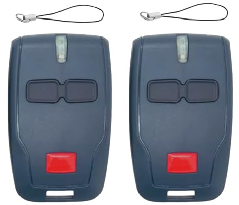 LgCiXli 2er Set Garagentor Handsender kompatibel mit BFT Mitt0 2 GhibIi KIeio | Professionelle Funkfernbedienung für Torantriebe | 433,92MHz Rolling Code Sicherheit