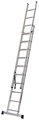 Escalera Industrial Combinada 2 Tramos 2x12 Peldaños 3.46/5.59m - Profer Top - Pt1534
