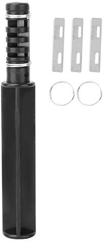 Herramienta de Corte de Tiras de Cuero, Cortador de Borde de Correa de Cuero 3mm y 5mm Herramientas de Cuero Herramientas Cuero Artesanal de Tiras de Cuero de Bricolaje con Cuchillas Anillo Colgante