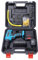 KATSU Trapano avvitatore a batteria da 18 V con kit accessori + asta flessibile + punta doppia + 5 punte + 6 punte per cacciavite con 1 prolunga + 2 batterie da 1,5 Ah + caricabatterie
