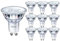 Pack of 10 x Philips Corepro LED 4W (50W) GU10, Bulb, 3000K Warm White, 36 Degree, Dimmable, UK