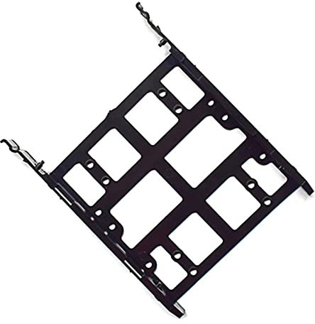 Support de montage en métal pour disque dur SSD de 6,35 cm/8,9 cm, support de plateau de disque dur, support de plateau de disque dur de bureau 3,5 à 5,25, plateau à vis interne