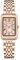 CIVO Damenuhr Edelstahl Armbanduhr Vintage: Roségold Rechteckige Damen Uhren Retro Analog Quarz - Klassische Damenuhren Römische Nummer Mode Kleid Geschenke für Frauen